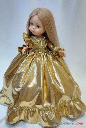 Объявление куклы паола рейна paola reina в золотых нарядах