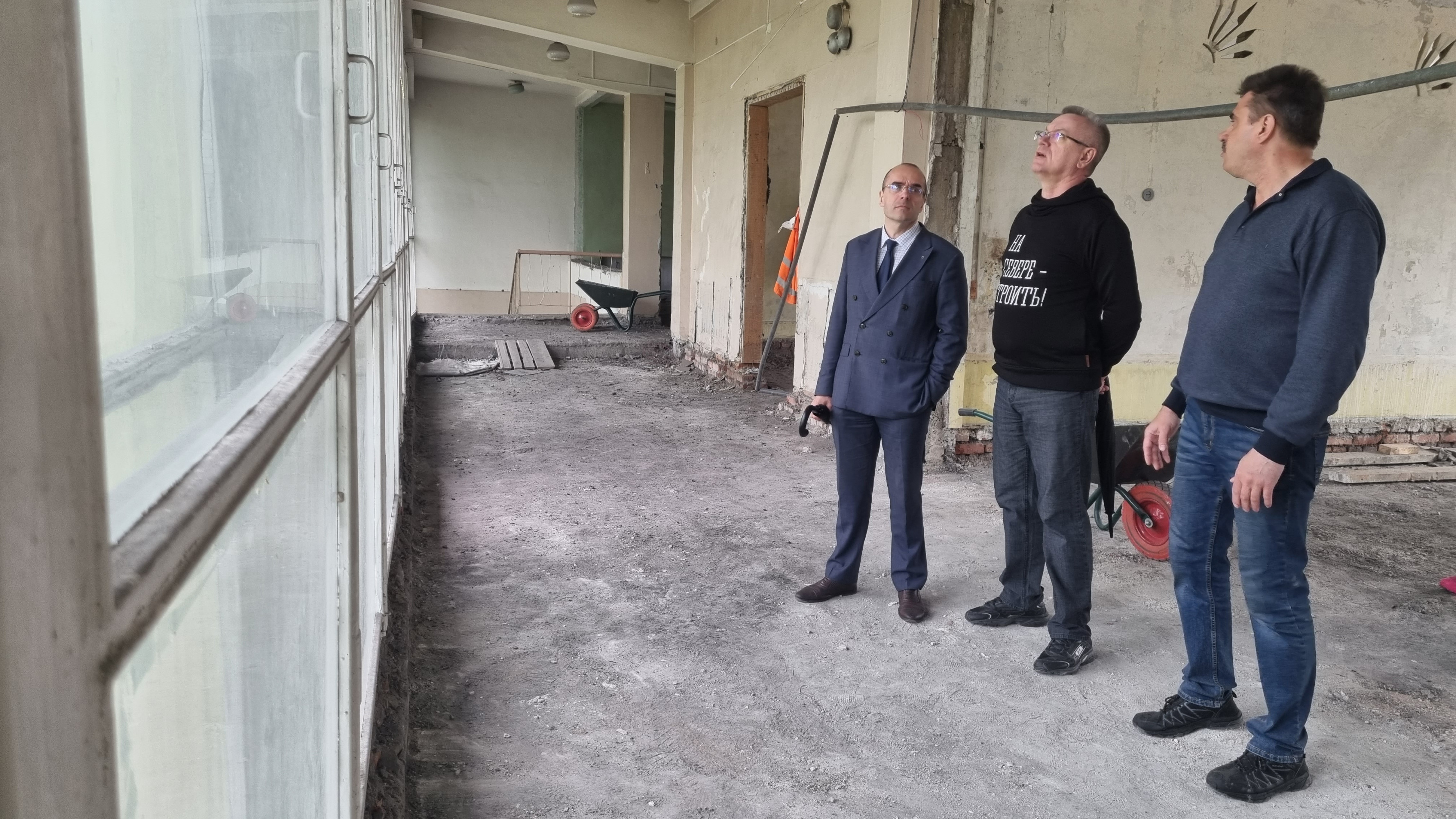 Заместитель губернатора Мурманской области осмотрел объекты в Ковдорском округе