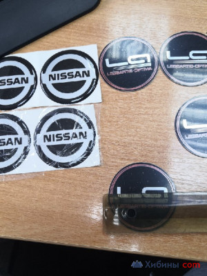 Объявление Наклейки заглушек дисков Nissan