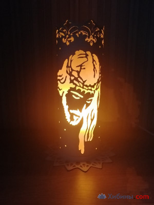 Объявление Лампа с эффектом пламени