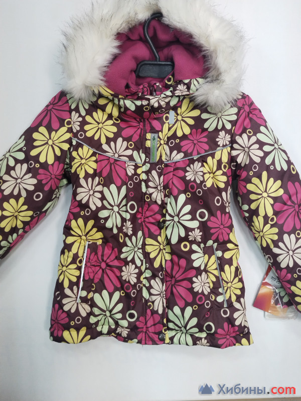 Новая зимняя куртка для девочки р 122-128