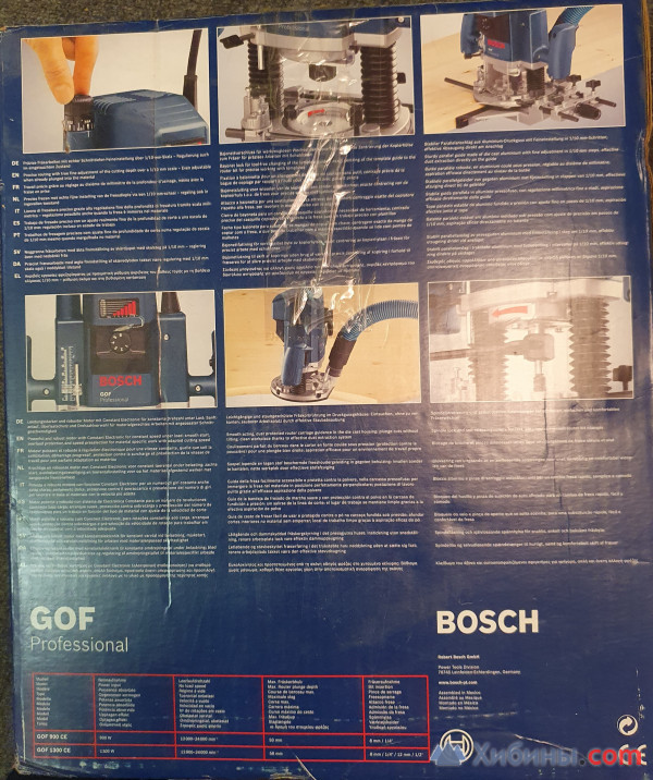 Фрезер bosch GOF 1300 CE Professional почти новый