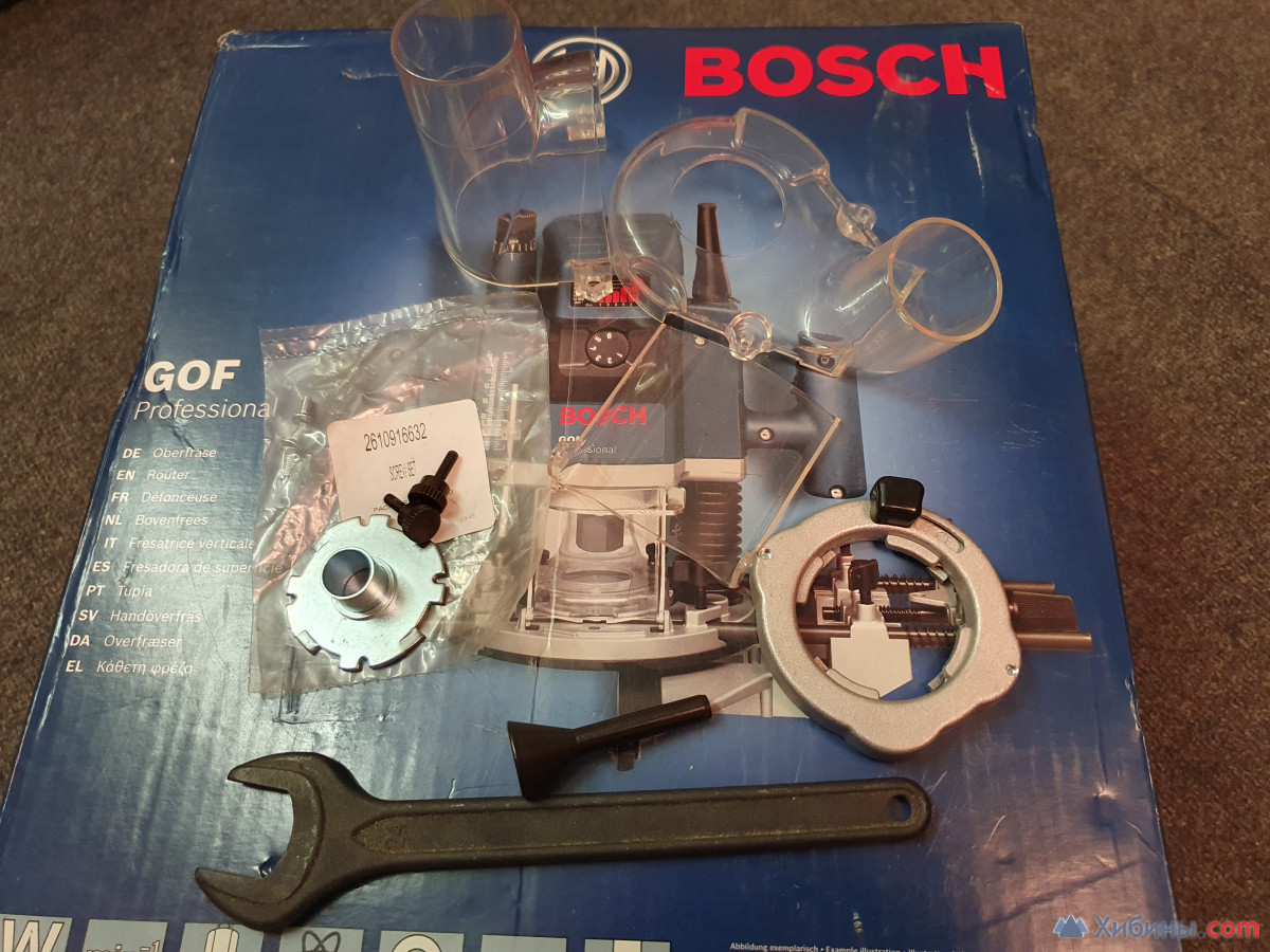 Фрезер bosch GOF 1300 CE Professional почти новый