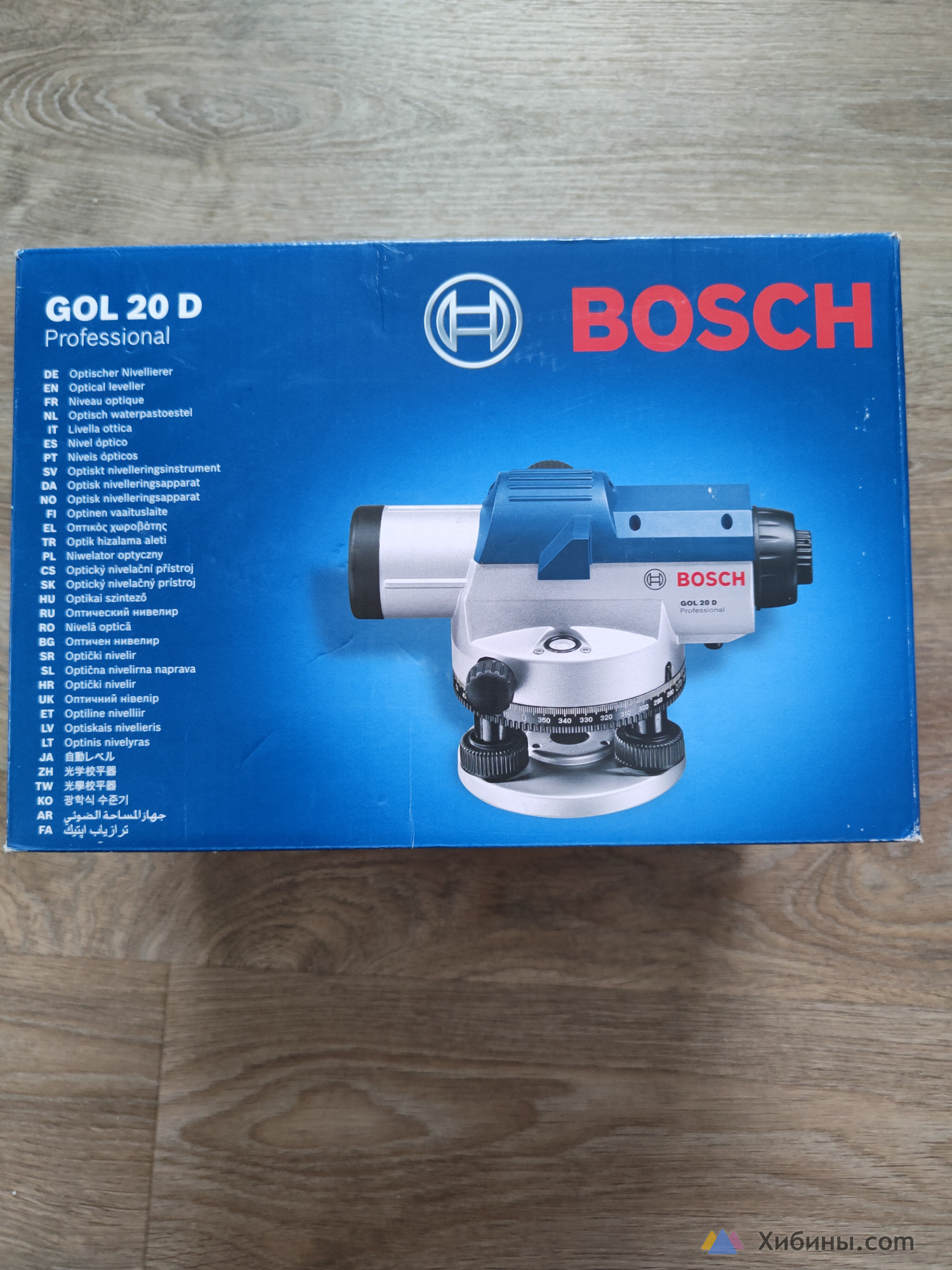 Оптический нивелир Bosch GOL 20 D