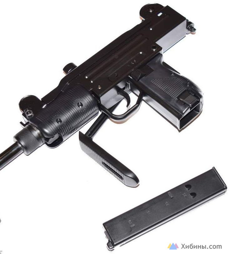 Пневматический пистолет-автомат Узи-мини