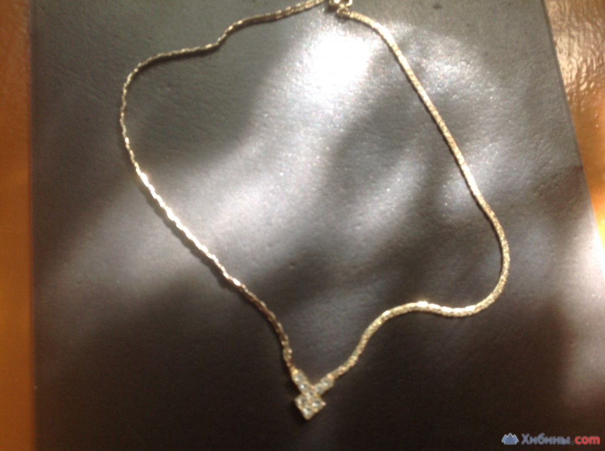 Ожерелье гальваническая позолота