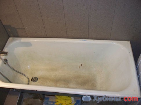 реставрация эмали ванн