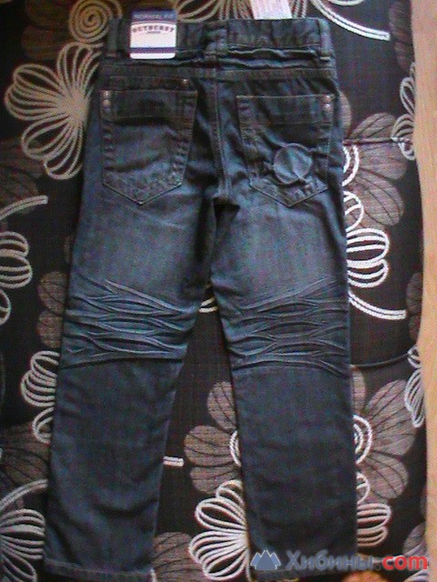 Новые модные джинсы, рост 110