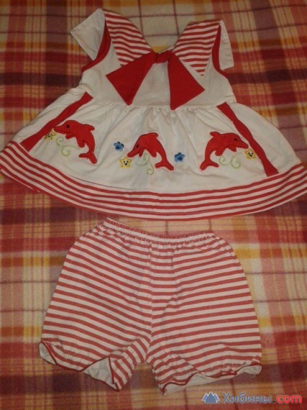 Детский костюм платье и шорты