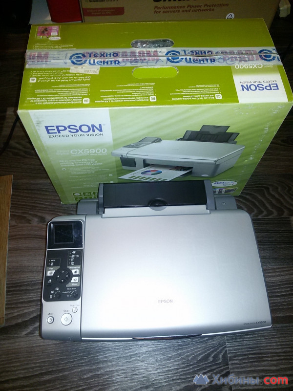Сканер в МФУ Epson stylus CX5900