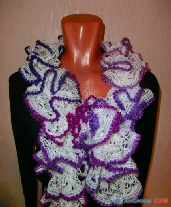 ажурные шарфы
