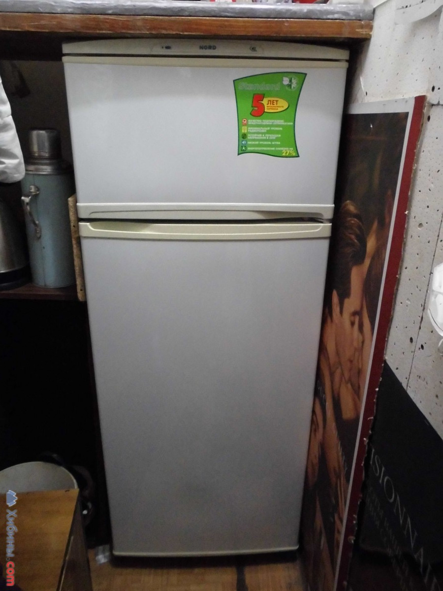 холодильник Норд Nord морозилка сверху 160*60*60