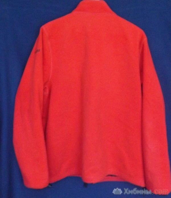 куртка флисовая красная