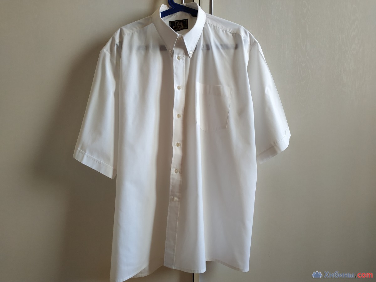 Белая рубашка xxl (56-58)