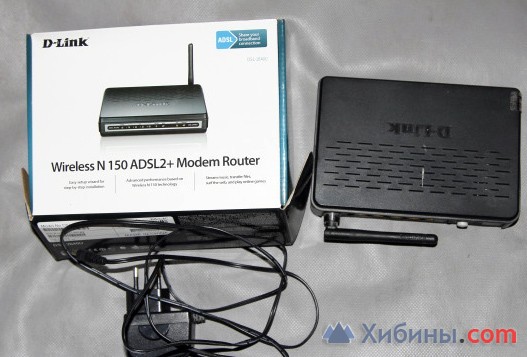 Роутер D-Link Wireless N 150 adsl2+modem router