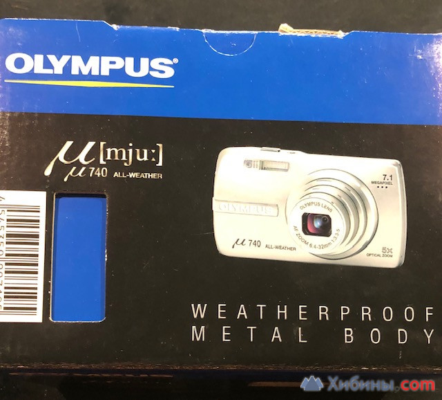 Фотоаппарат Olympus 740 с футляром