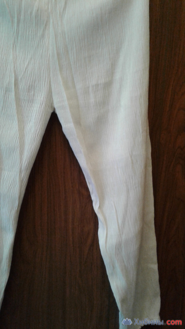 штаны женские летние тонкие белые
