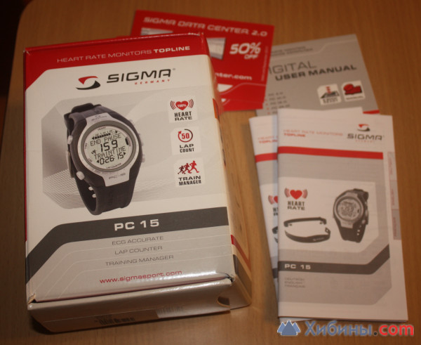 Объявление Часы-пульсометр Sigma PC15