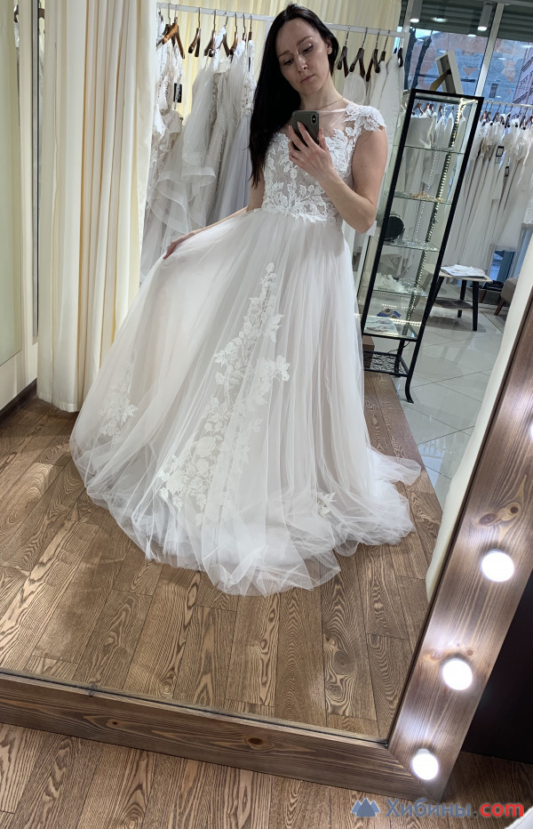Новое дизайнерское свадебное платье Gabbiano