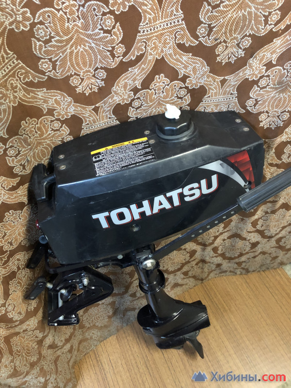 лодочный мотор tohatsu 3.5. 2х тактный. Япония