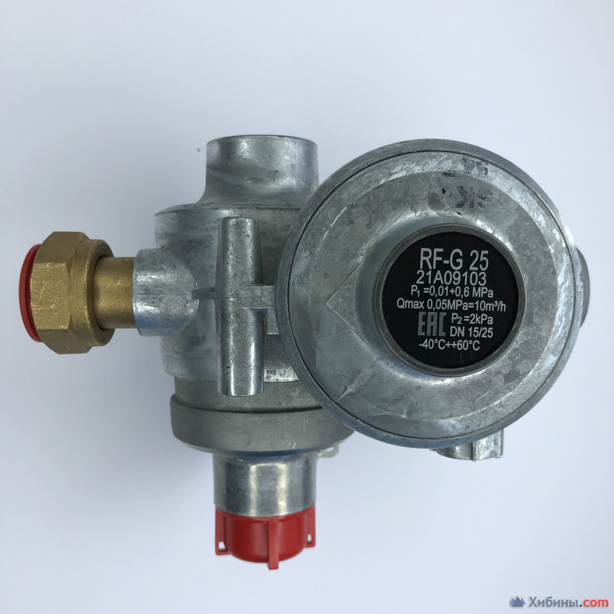 Регулятор давления газа RF 10/25 G (угловой)