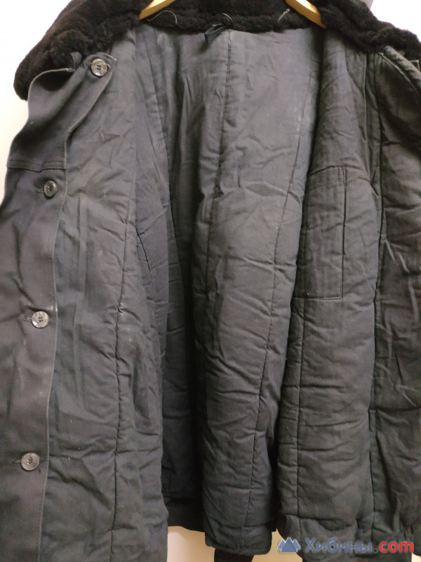 Куртка рабочая б. у. ватная телогрейка, размер 54-56, рост 170 / ОГ 12