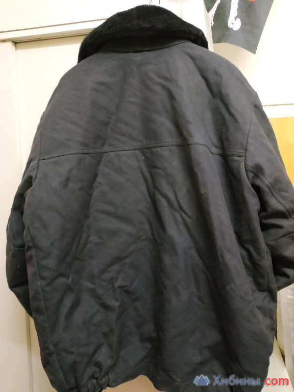 Куртка рабочая б. у. ватная телогрейка, размер 54-56, рост 170 / ОГ 12