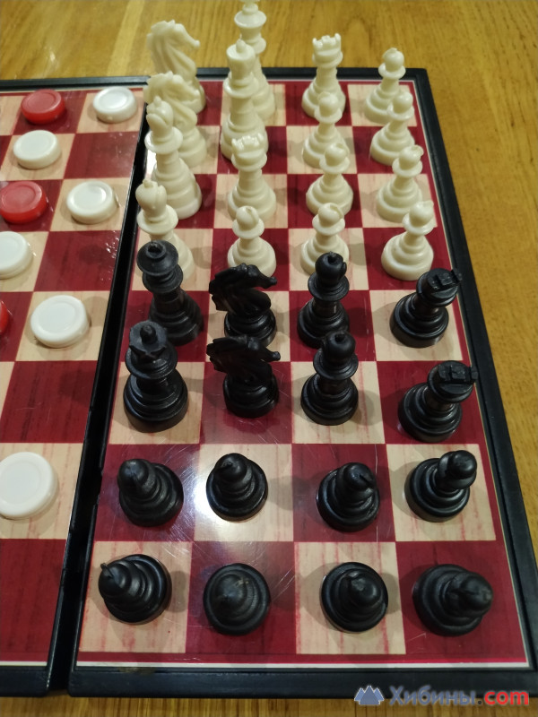 Магнитные дорожные шахматы, шашки, нарды. Доска 24х24