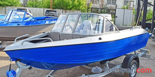 Купить лодку катер Неман-450 DC