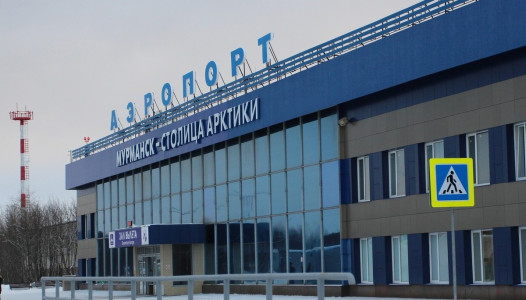 В аэропорту «Мурманск» открылась видео-экспозиция, посвященная строительству Мурманска