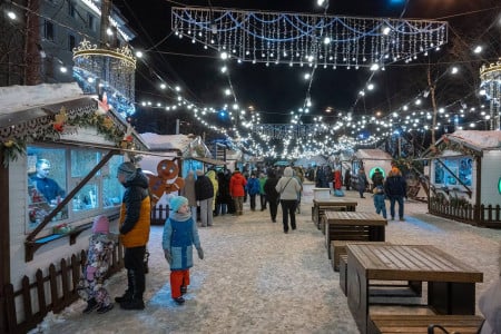 В Мурманске открылась традиционная ярмарка «На Севере — тепло»