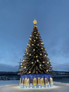 В Коле перенесли торжественное открытие новогодней елки