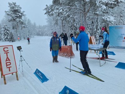 Ориентировщики показали свои навыки на лыжных трассах Мурмашей