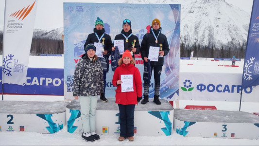 В Кировске проходит второй этап ХII зимней Спартакиады учащихся по лыжным гонкам