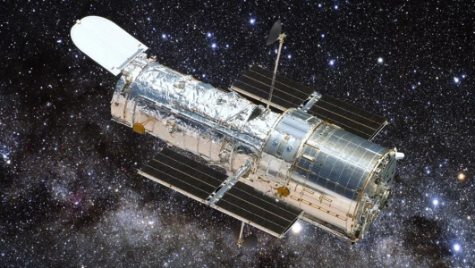 Зрелище, которое стоит увидеть хотя бы раз: «Хаббл» снял в космосе ДТП галактического масштаба