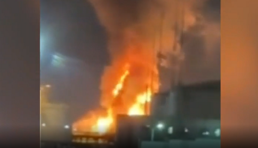 Морской порт в Ленобласти атаковали беспилотники — взорвался газ и начался пожар на терминале химзавода «Новатэк»