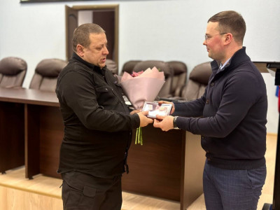 Бойца СВО из Оленегорска наградили медалью «За отвагу»