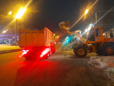 В воскресенье работы по уборке снега в Мурманске будут усилены