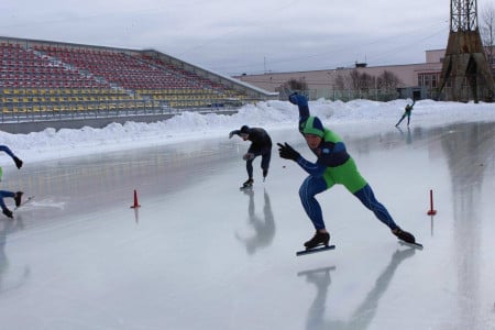 Конькобежцы Кольского Заполярья показали отличные результаты на Празднике Севера в Оленегорске
