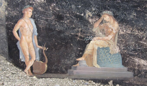 В молниеносно погибших Помпеях сохранились фрески о Троянской войне — вот что ими додумались расписать древние римляне