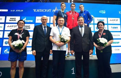 Павел Самусенко завоевал серебро на чемпионате России по плаванию
