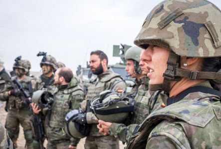 «Спасение каждого сантиметра НАТО»: Шольц заявил, что у Германии наготове есть резервы для помощи союзникам — 35 тысяч солдат готовы к бою